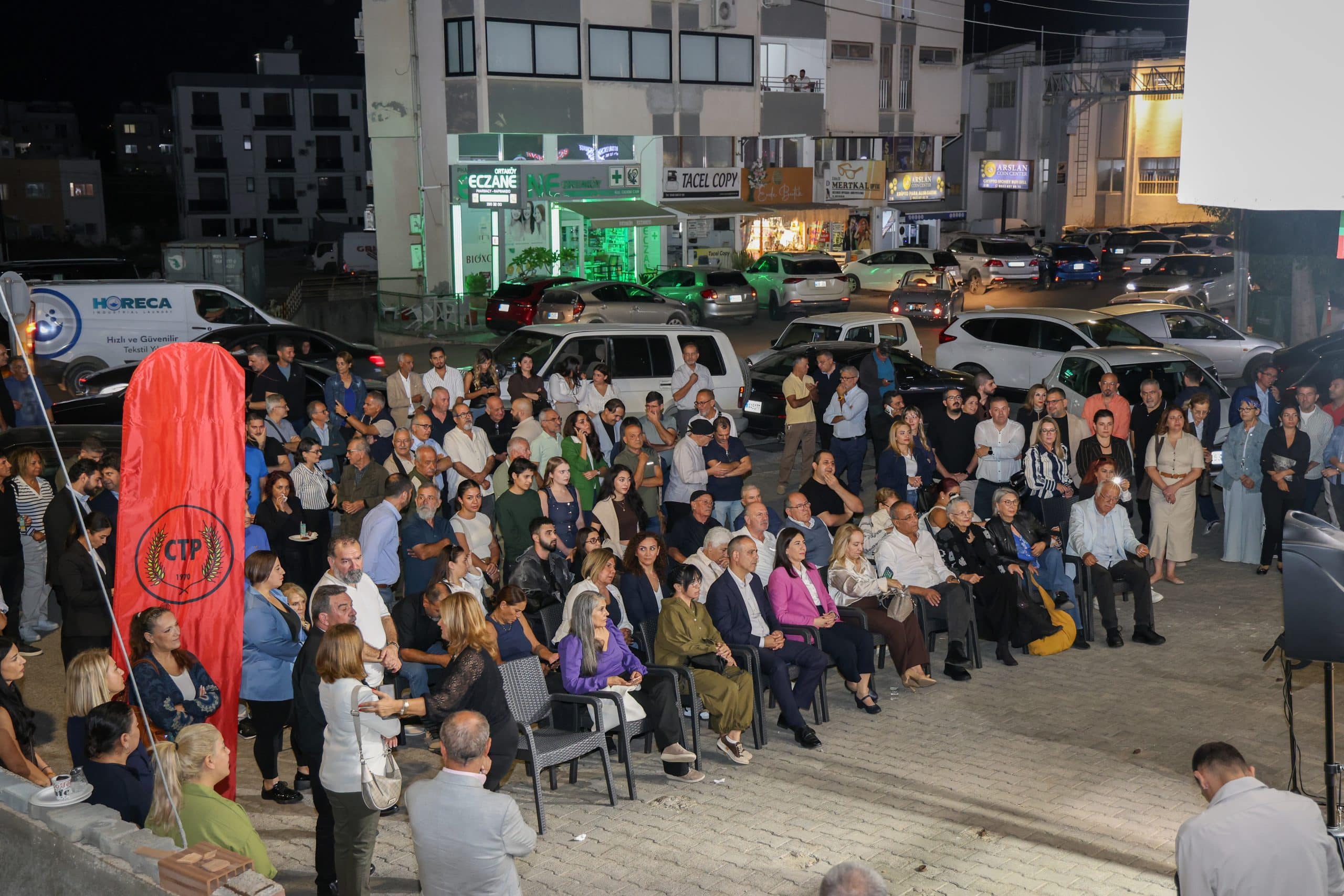 CTP Ortaköy Ocak Örgütü binası çoşkuyla açıldı;