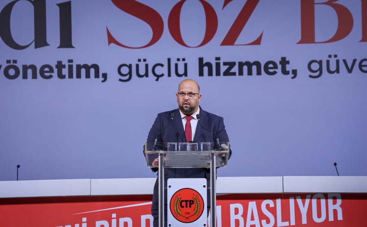  CTP’nin Milletvekili Adayı Belirleme ve Sıralama Kurultayı başladı;