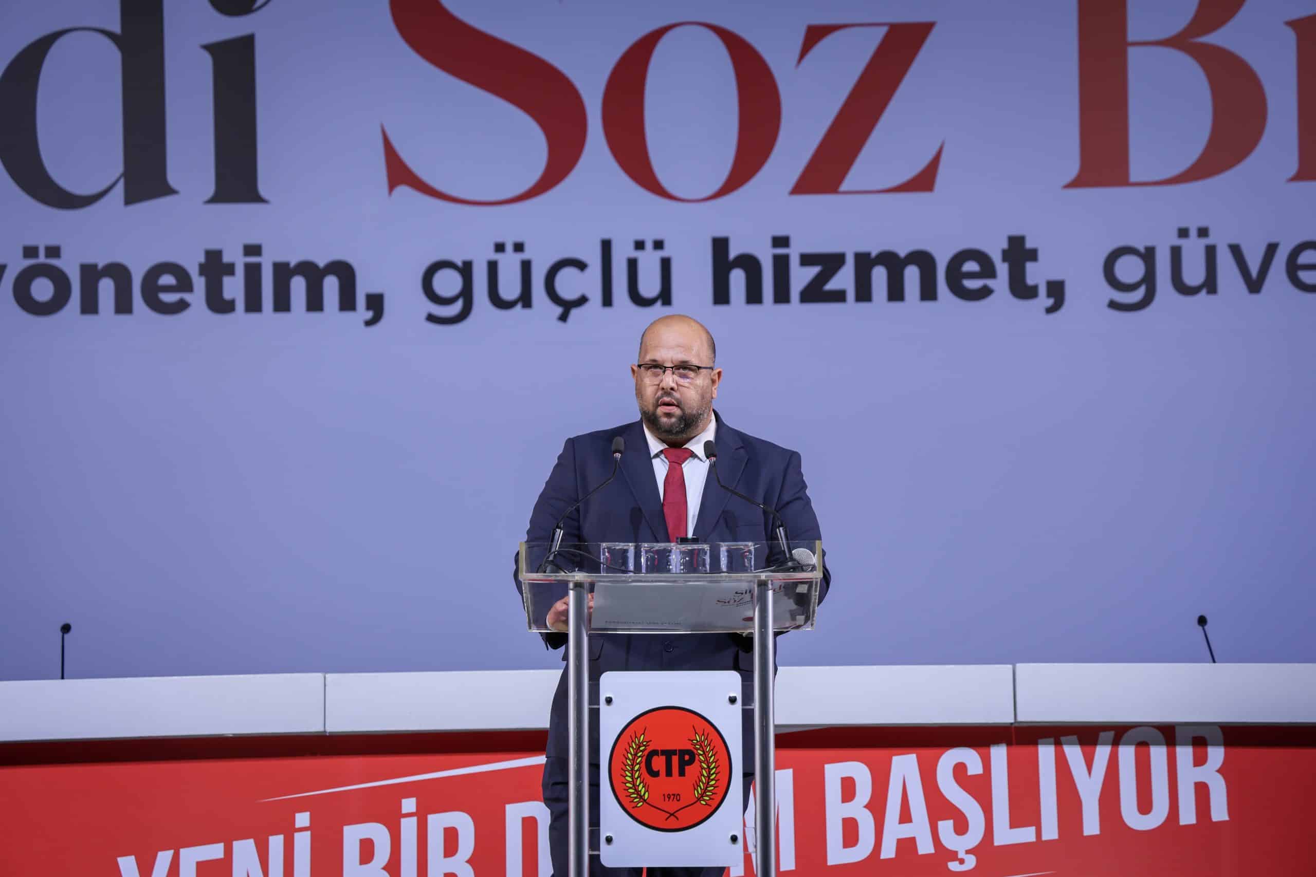 CTP’nin Milletvekili Adayı Belirleme ve Sıralama Kurultayı başladı;