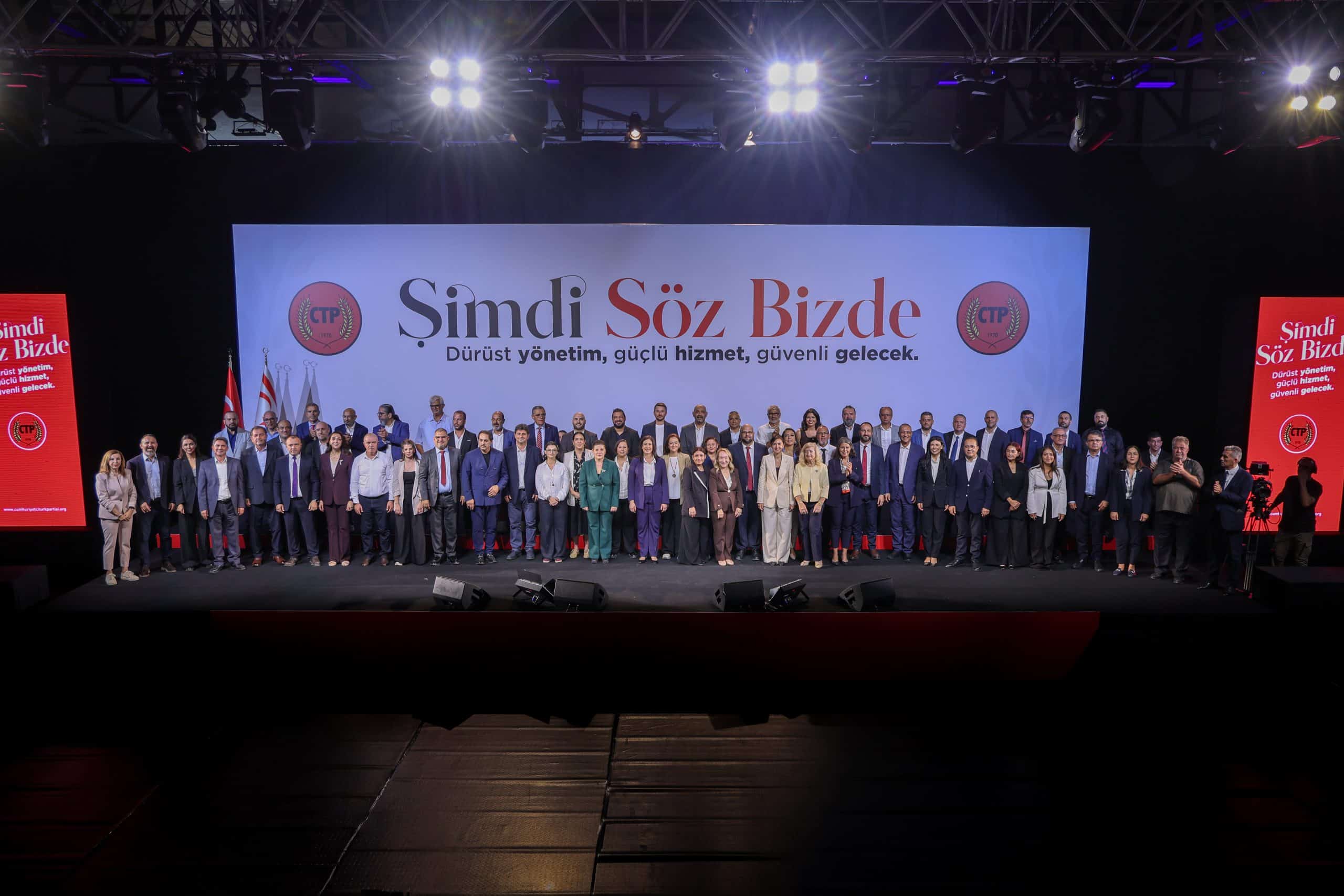 CTP’nin Milletvekili adayları belirlendi